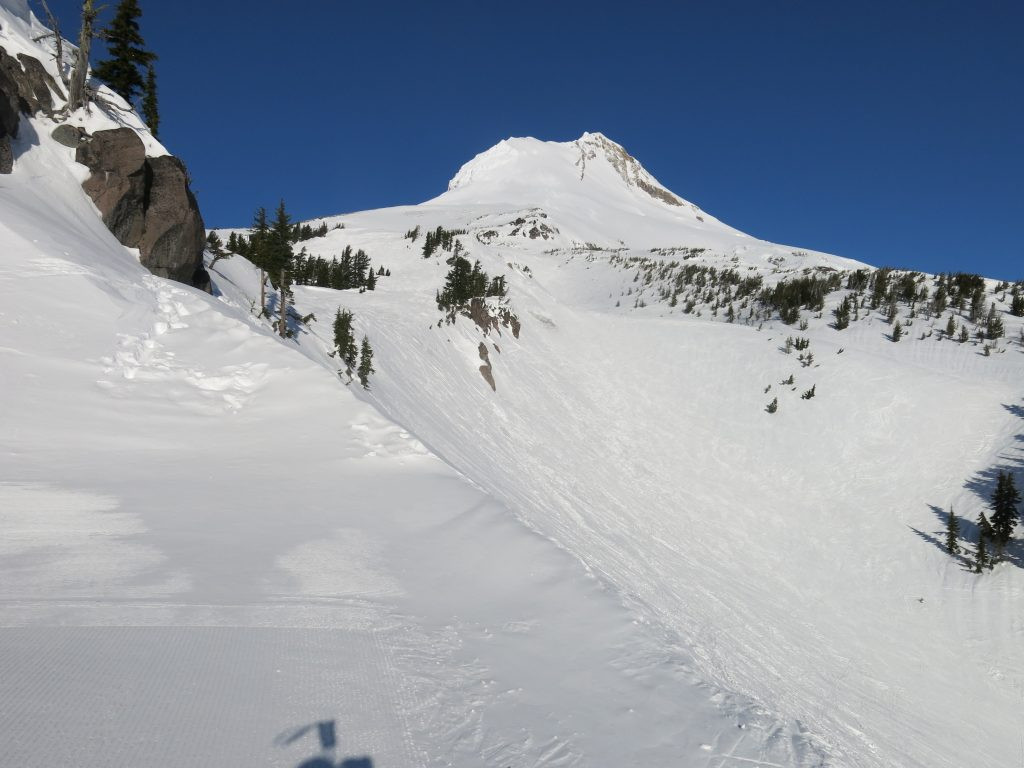 Toàn cảnh Mt. Hood từ Meadows Ski Resort, tháng 2 năm 2017