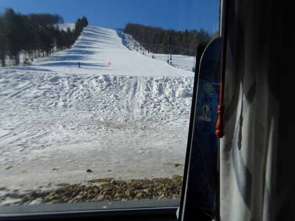 Tuyết nhân tạo tại Wisp Ski Resort