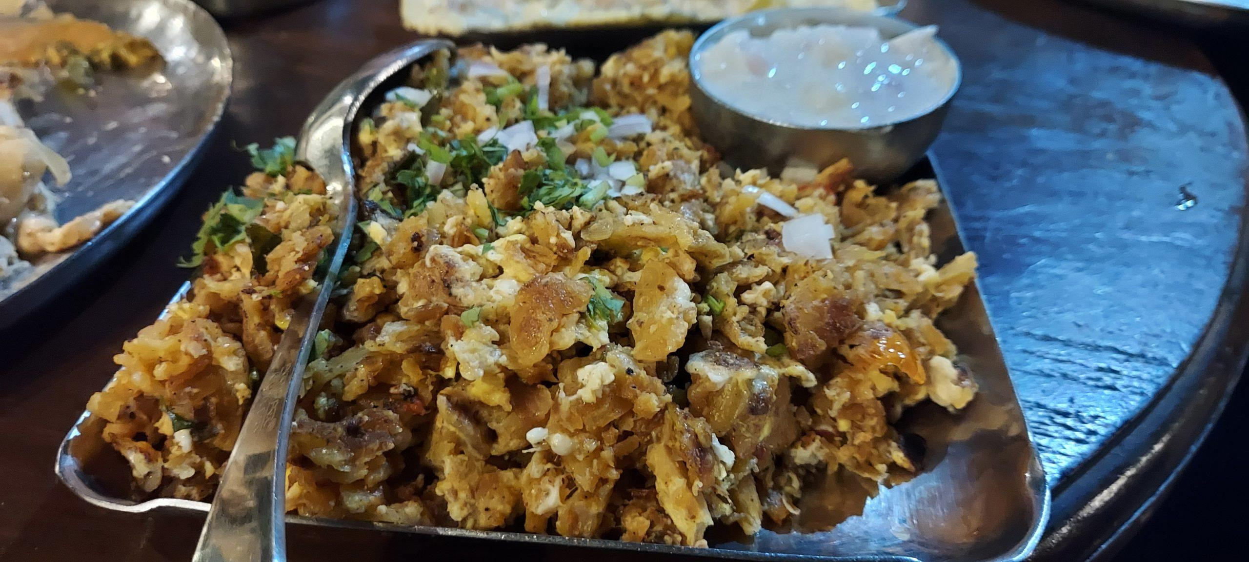Kalakki và Omelette đơn giản nhưng ngon miệng