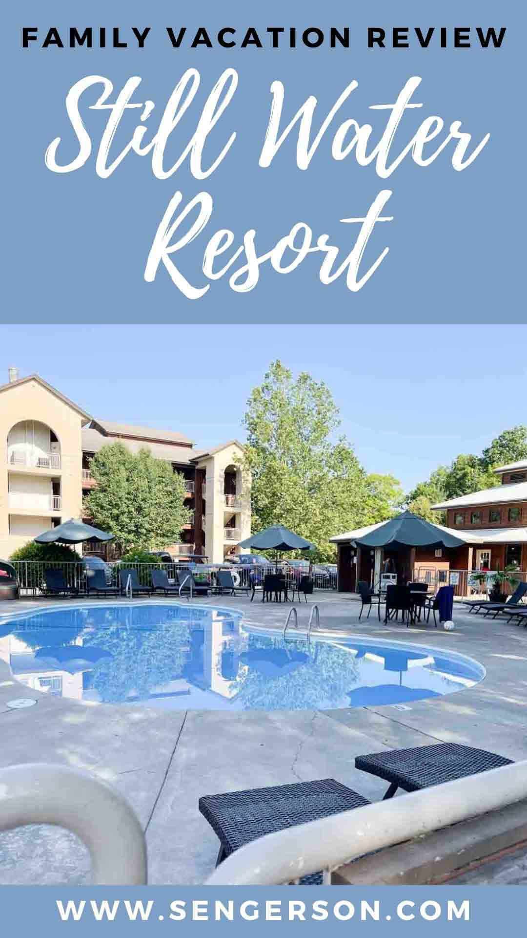 Still Waters Resort Branson nhìn từ trên cao với hồ Table Rock xanh biếc