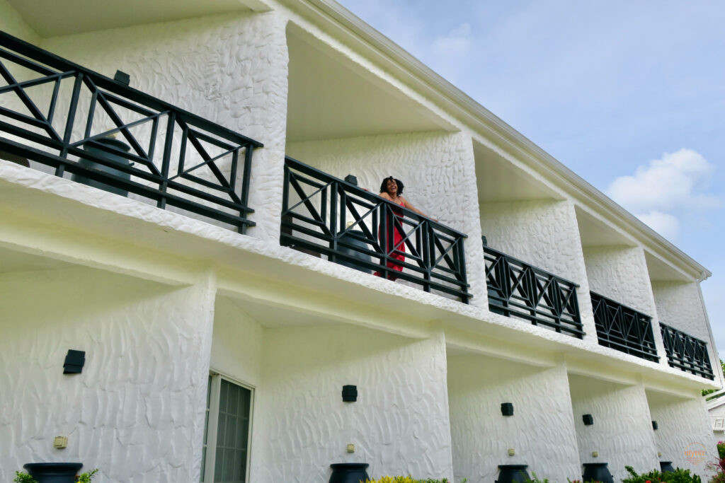 Khu vườn nhiệt đới tại Coyaba Beach Resort