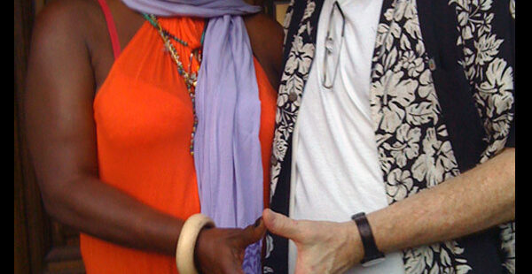 Ảnh chụp Rita Marley và Chris Murray tại Marley Resort and Spa ở Nassau.