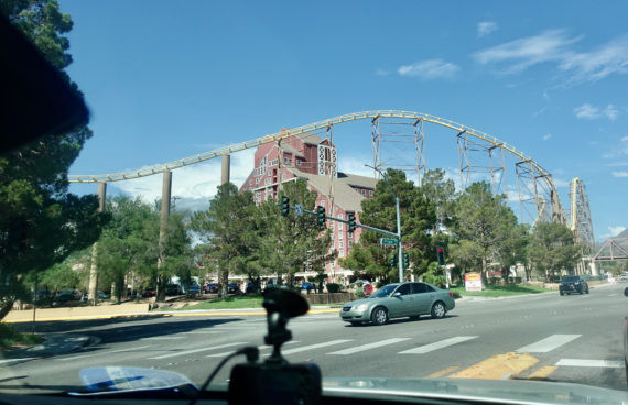 Tàu lượn siêu tốc Desperado tại Buffalo Bill's Resort & Casino Primm Nevada