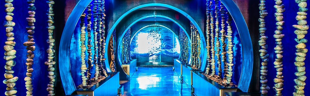 Đường đi bộ tuyệt đẹp đến spa của chúng tôi