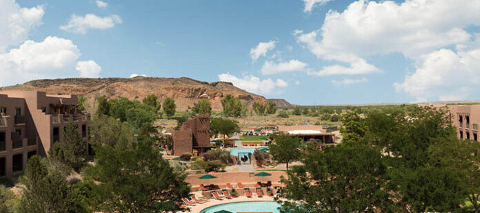 Kiến trúc độc đáo tại Tamaya Resort phản ánh văn hóa Santa Ana Pueblo