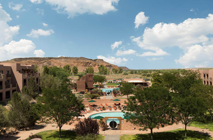 Kiến trúc độc đáo tại Tamaya Resort phản ánh văn hóa Santa Ana Pueblo