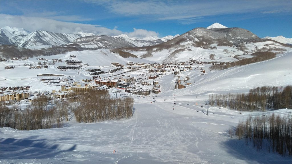 Núi Crested Butte, tháng 3 năm 2019