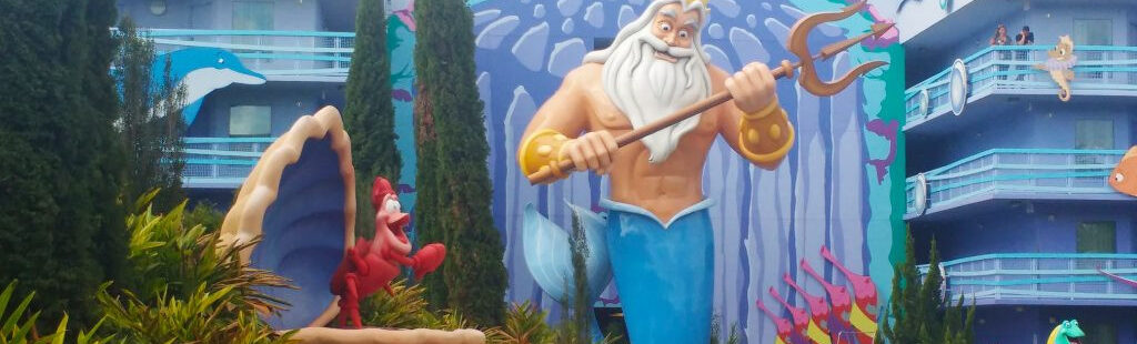 Khu vực Little Mermaid tại Disney's Art of Animation Resort