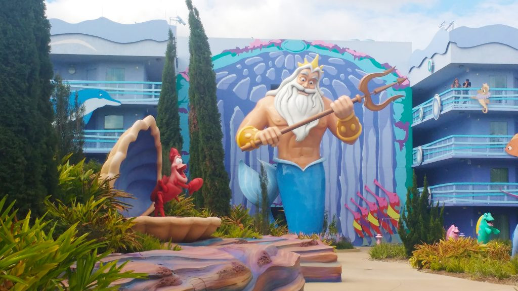 Khu vực Little Mermaid tại Disney's Art of Animation Resort
