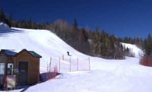 Bottom of Moose Mountain at Lutsen Ski Resort