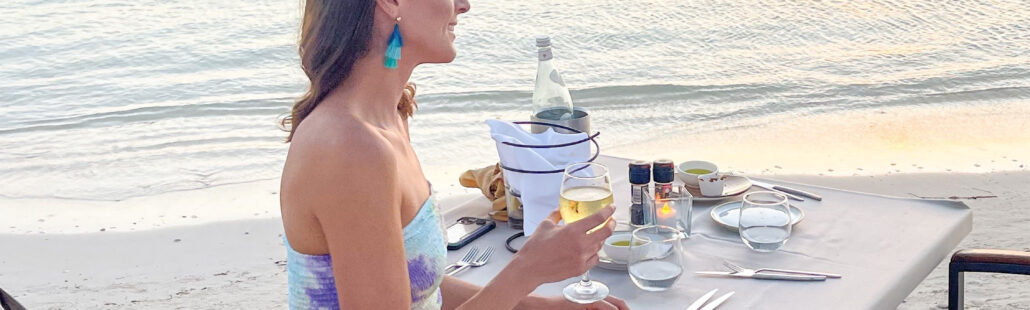 Bàn ăn tối lãng mạn tại nhà hàng Atardi, Aruba Marriott Resort