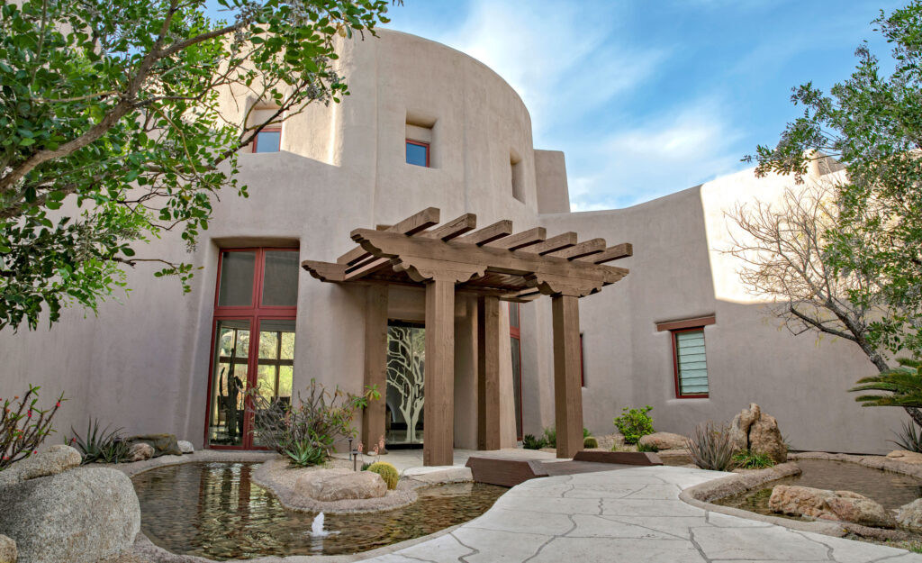 Lối vào spa tại Boulders Resort & Spa Arizona