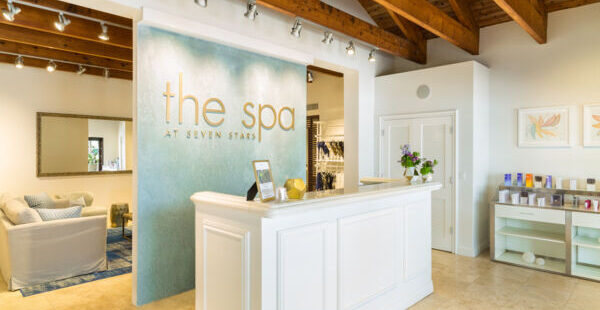 The Spa inside the Seven Stars resort