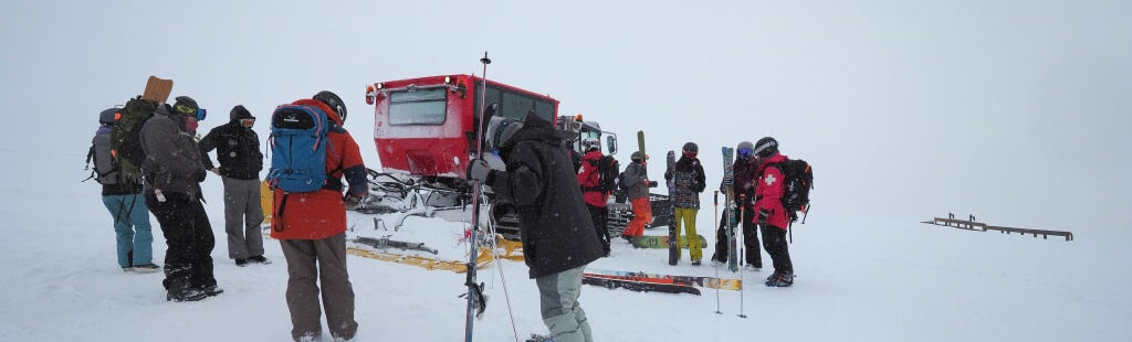 cat skiing keystone