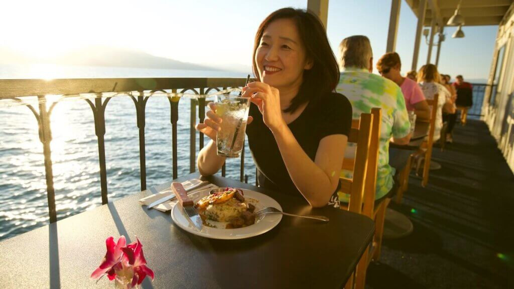 Nhìn ra Hồ Tahoe từ Ridge Tahoe Resort